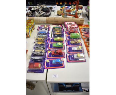 Twenty Four Siku Die-casts, 1030 VW Van, 1017 Mercedes 280SL, 1341 Range Rover, 1614 ADAC Pannenhilfe, 1011 BMW 2000CS, 1025 