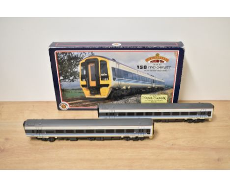 A Bachmann 00 gauge 158 Two Car Set, Regional Railways 52860 &amp; 57860, both boxed with internal packaging and outer card s