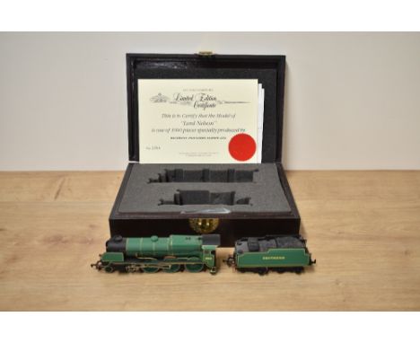 A Bachmann Limited Edition 00 gauge Southern 4-6-0 Lord Nelson Loco &amp; Tender 850, in presentation box with internal packa