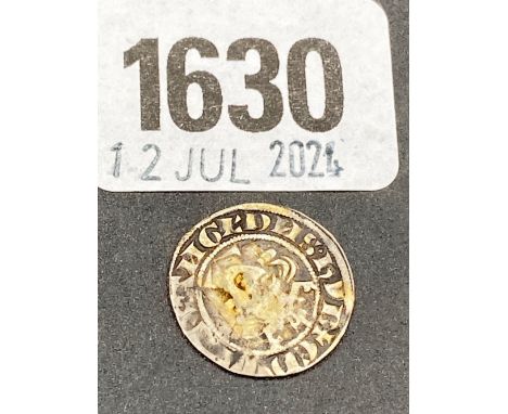 Hammered Silver Penny