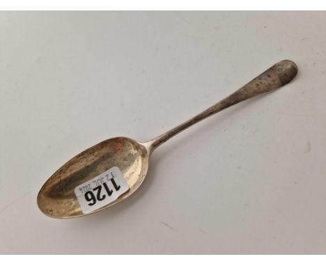Another Georgian bottom marked table spoon, by RT ? 40g