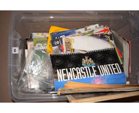 A 1998 Final FA Cup ticket for the Newcastle side, turnstile D; together with another ticket; a large collection of 90's and 