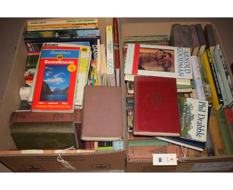 A collection of mainly hardback books, comprising: novels; biographies; Collective Works of Jane Austen; Henry Williamson: Sa