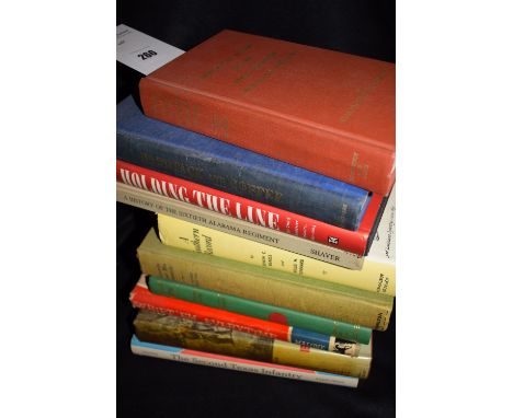 A collection of ten books appertaining to The American Civil War, comprising: Bearss & Tunnard: A Southern Record; Camper & K