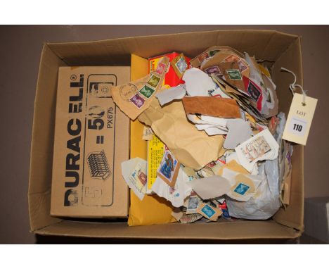 A collection of stamps, including first day covers and albums; together with a large quantity of loose stamps; etc.