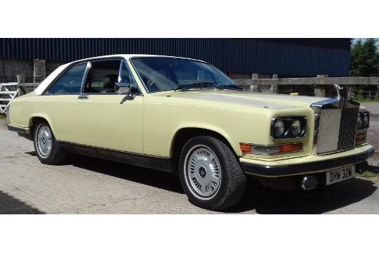 1980 Rolls-Royce Camargue Registration number…
