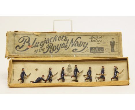 BRITAINS: A Britians Set No.78 "Bluejackets of the Royal Navy" comprising of eight Bluejackets within original box