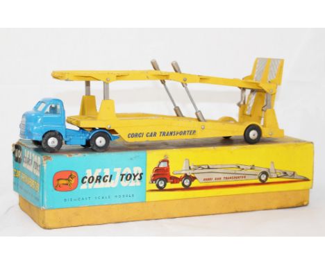 Corgi: A Corgi Major Toys No.1011 "Carrimore" Car Transporter within original box. (box is worn)