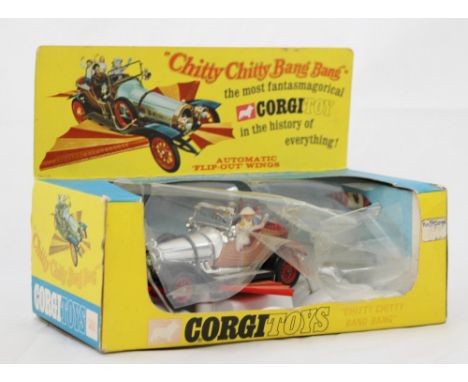 Corgi: A Corgi No.266 "Chitty Chitty Bang Bang". Complete within original box. Model is in VG condition, box is worn. Togethe