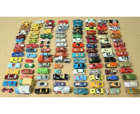 Group Of 120 Small scale issues To Include - Guisval Renault 17Tl - Magenta, Audi Quatrain - White, Champion Ferrari 512 - ye