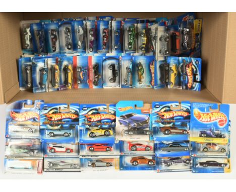 Hot Wheels (Mattel) Group of 80 to include - Firebird - Gold, Ford Escort Mk1 - Blue, Shelby Cobra - white&nbsp; plus others 