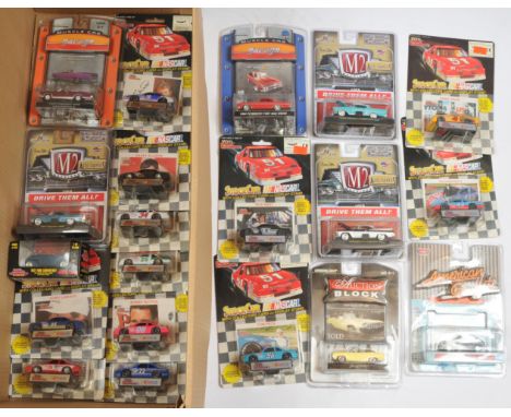 Group Of 20 Small Scale Issues of American Cars&nbsp; To Include - Greenlight Plymouth Fury - Red, Racing Champions Stock Car