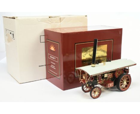Midsummer Models (1/24th) Burrell Showman's Engine "Earl Beatty" - Maroon, pale grey roof "Anderson &amp; Rowlands" - Near Mi