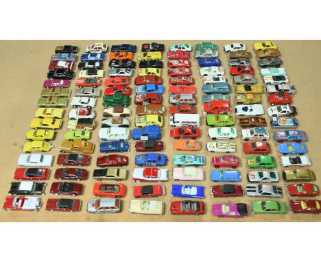Group Of 120 Unboxed Small Scale To Include - Racing Champions Ford Coupe - Black, Matchbox Superfast Alfa, ERTL Chevrolet St