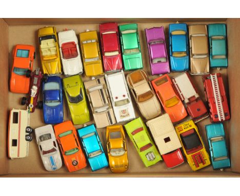 Matchbox Superfast Unboxed Group Of 28 To Include - 22 Pontiac GP Coupe - Purple, 25 Ford Cortina GT - Blue, 39 Rolls Royce -