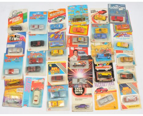 Group of 34 Small scale issues To Include - A-Z Jaguar - Purple, Guisval Ford Escort Rally, "Back To The Nurture"&nbsp; plus 