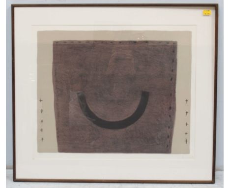 William Scott OBE RA (1913-1989), Abstract 3,' signed and dated '66' in pencil and numbered 27/75, lithograph, 54x66cm