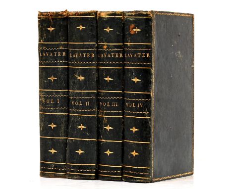 Antiquarian Books – Laverter (John Caspar) &amp; Holcroft (Thomas, translator), Essays on Physiognomy for the Promotion of Kn
