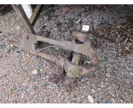 Vintage leg vice