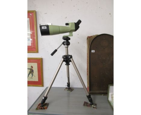 Nikon spotting scope on tripod