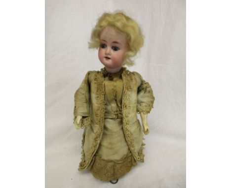 Early German bisque-headed automaton 