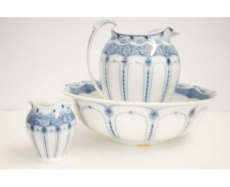 Middleport pottery jug & wash basin A/F