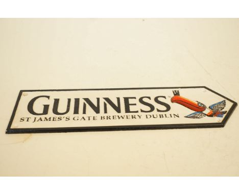 Cast iron guinness St James Gate brewery Dublin sign 