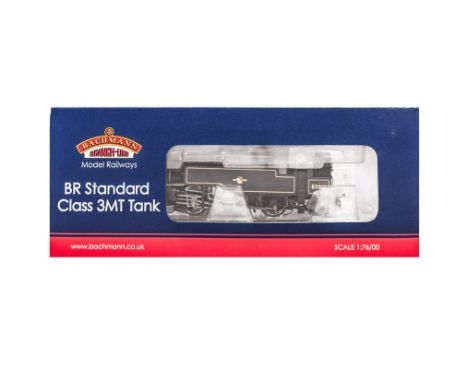 Bachmann 00 Gauge BR lined black N Class and 3MT Steam Locomotives, 32-154 N Class 31843 with 4MT chimney and 31-978 Class 3M
