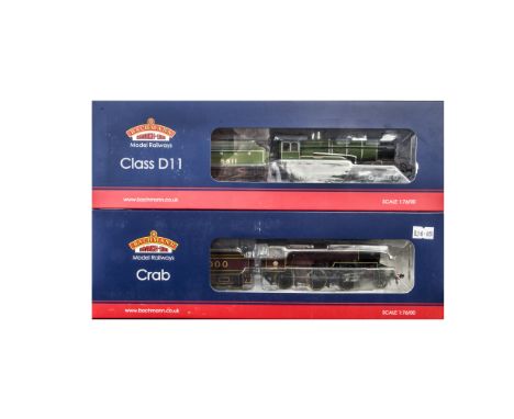 Bachmann Branchline Locomotives and Tenders, a boxed duo comprising, 31-145Z, Class D111/1' Marne' in LNER green produced for