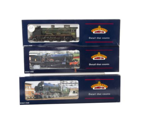 Bachmann Locomotives and Tenders, a boxed trio comprising, 31-406 Lord Nelson Class 30850 'Lord Nelson' in BR green late-cres