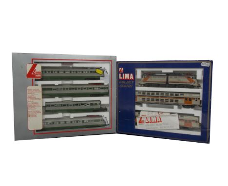 Lima Golden Series HO Gauge FS Italian Railways Train Packs, 149804  comprising Class 25/64 Electric Locomotive and two Doubl