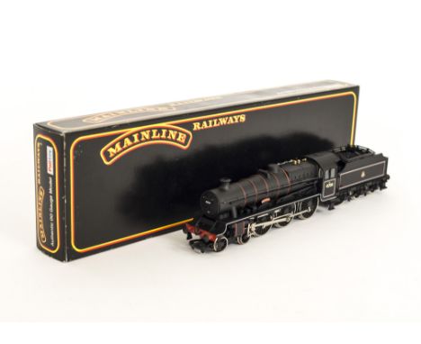 Mainline 00 Gauge Steam Locomotives,  37058 GWR repainted black 0-6-0 Collett No 2251, 37053 BR green 4-6-0 Standard Class 4 