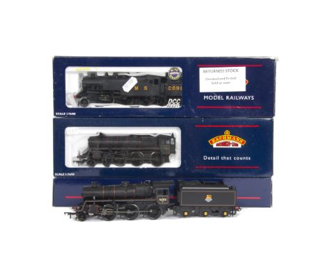 Bachmann Locomotives, a boxed group of  four Tank Locomotives, comprising 32-875 Fairburn 2691 in LMS black, together with St