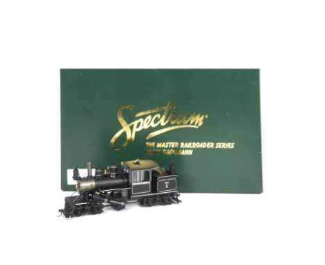 On30 Scale Spectrum Locomotive, a boxed Spectrum by Bachmann No 25760 28-Ton Two Truck Class B Climax Locomotive, Pocahontas 