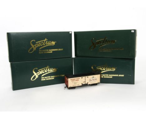On30 Scale Spectrum Freight Cars, a boxed group of five, comprising Rampo Valley Brewery No 27470, Billboard Reefer Cars, (2)