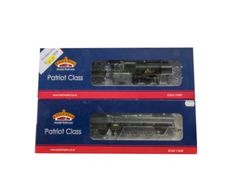 Bachmann Branchline Locomotives and Tenders, a boxed duo of Patriot Class Locomotives comprising, 31-211, 45543 'Home Guard' 
