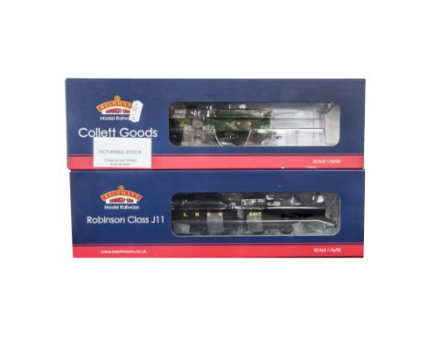 Bachmann Branchline Locomotives and Tenders, a boxed duo comprising, 32-318, Class J11 5317 in LNER black and 32-310, Collett