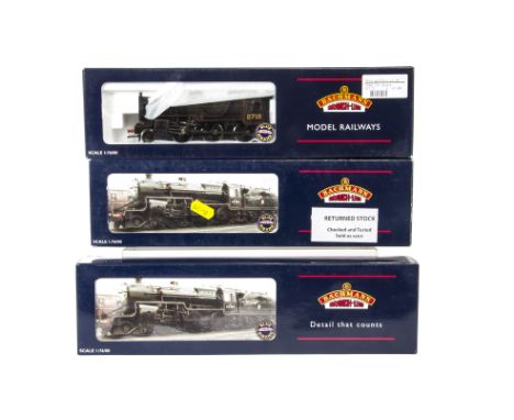 Bachmann Locomotives and Tenders, a boxed trio of Crab Class models comprising, 32-178, 2715 in LMS black and 32-176, 2-6-0 4