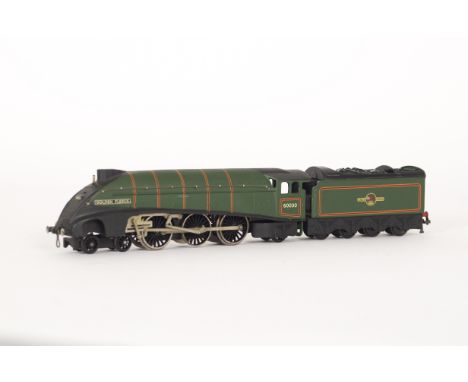 Hornby-Dublo 00 Gauge 2-Rail 2211 'Golden Fleece' Locomotive and Tender, No 60030, with guarantee slip, instructions (repro),