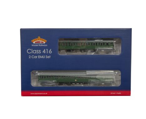 Bachmann 00 Gauge 31-376 2EPB EMU 5770 SR green 2-Car unit, in original box, E, box VG  
