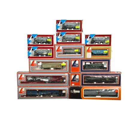 Lima 00 Gauge Locomotives and various Gauge Goods Rolling Stock, 205104 BR blue  6009 'King Charles 11', 205111 GWR green 2-6