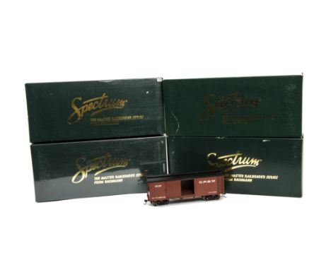 On30 Scale Spectrum Freight Cars, a boxed group of five all Ohio River and Western, comprising No 27029 Box Car, No 27529 Sto