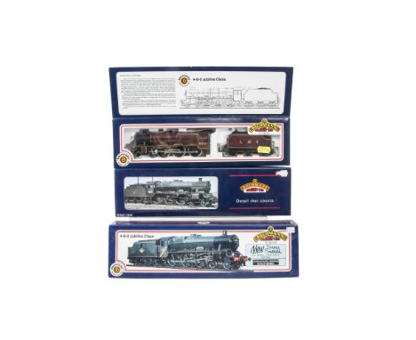 Bachmann Locomotives and Tenders, a boxed trio comprising, 31-151, Jubilee Class 45552, 'Silver Jubilee', in BR green, 31-154