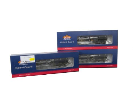 Bachmann Branchline Locomotives and Tenders, a boxed trio of Class 4F Locomotives comprising, 31-880, LMS 3851 0-6-0 in black