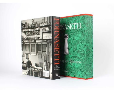 Casadio (M.) & Fornasetti (B.) (Ed.) Fornasetti: The Complete Universe Dedicated monograph, in cloth and gilt-tooled boards w