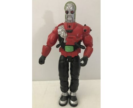 A 2003 Hasbro Dr X Power Robot, Action Man enemy, action figure toy.  Approx. 31cm tall.