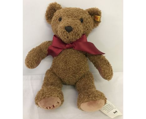 Steiff Year teddy bear 2013. With label attached. 
