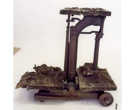 A Victorian potato scale in need of attention 