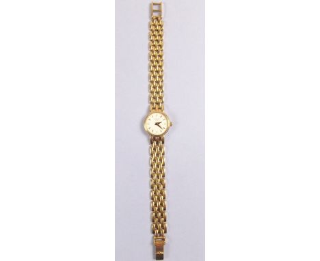 A 9 carat gold Rotary ladies wrist watch