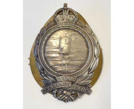 First World War GRV Naval Mine Clearance Service Badge